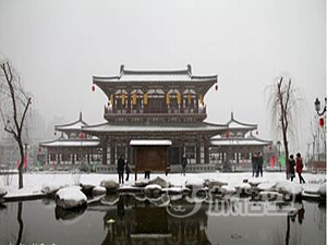 青龍寺 城壁 陝西歴史博物館 大雁塔