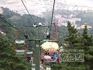 青島 労山 半日 観光 ツアー